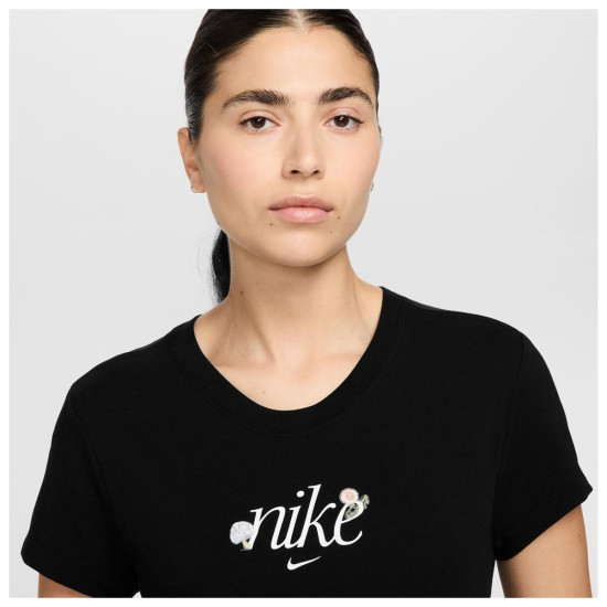 Nike Γυναικεία κοντομάνικη μπλούζα Sportswear Chill Knit